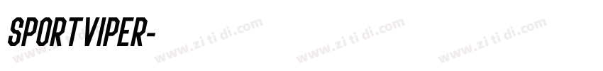 SPORTVIPER字体转换