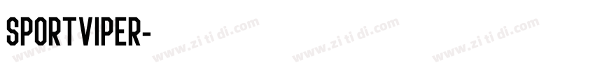 SPORTVIPER字体转换