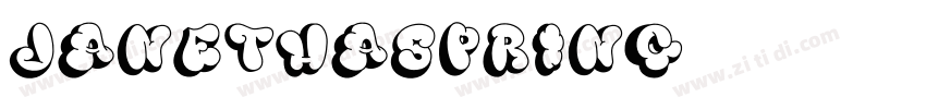 JanethaSpring字体转换