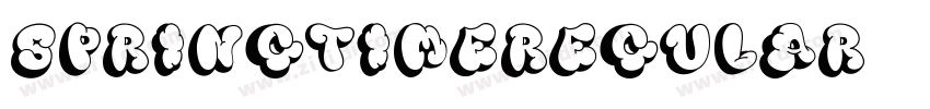 SpringTimeRegular字体转换