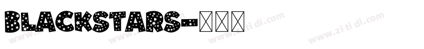 BlackStars字体转换