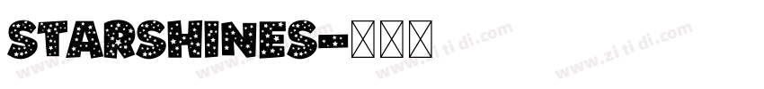 Starshines字体转换