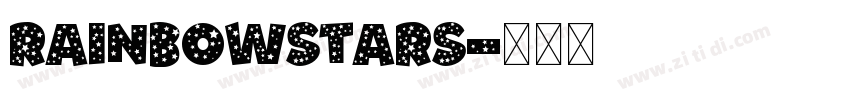 RainbowStars字体转换