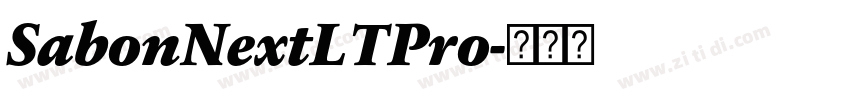 SabonNextLTPro字体转换 SabonNextLTPro字体转换