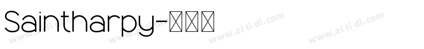 Saintharpy字体转换