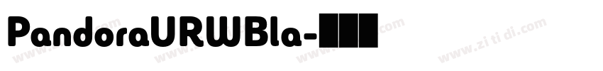 PandoraURWBla字体转换