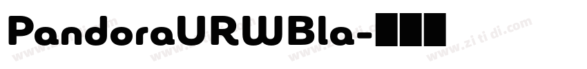 PandoraURWBla字体转换