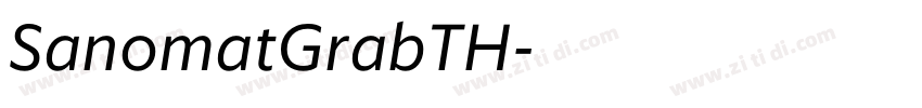 SanomatGrabTH字体转换 SanomatGrabTH字体转换