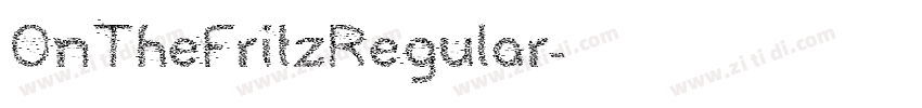 OnTheFritzRegular字体转换 OnTheFritzRegular字体转换
