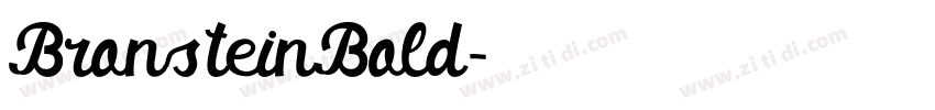 BronsteinBold字体转换 BronsteinBold字体转换