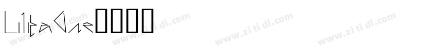 Li1itaOne字体转换