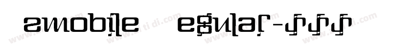 ONEMobilePOPRegular字体转换