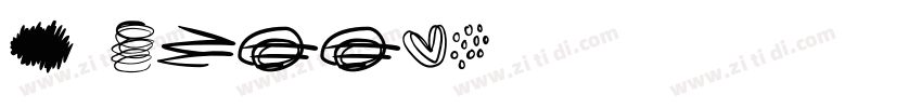 scribble字体转换
