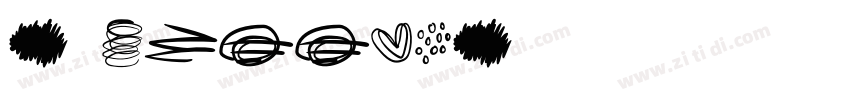 scribbles字体转换