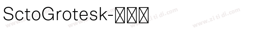 SctoGrotesk字体转换 SctoGrotesk字体转换