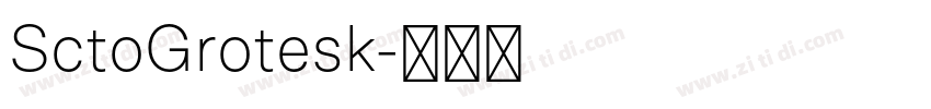 SctoGrotesk字体转换 SctoGrotesk字体转换