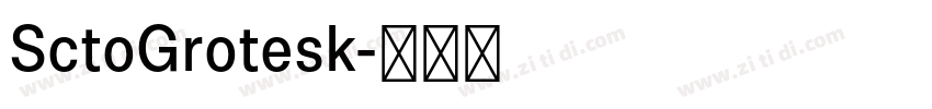 SctoGrotesk字体转换 SctoGrotesk字体转换