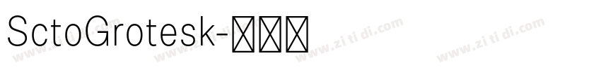 SctoGrotesk字体转换 SctoGrotesk字体转换