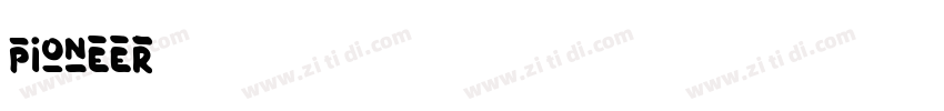 pioneer字体转换