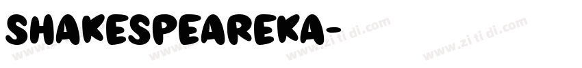 ShakespeareKA字体转换