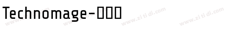 Technomage字体转换
