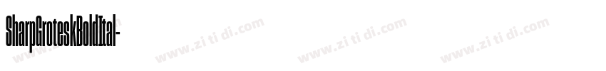 SharpGroteskBoldItal字体转换 SharpGroteskBoldItal字体转换