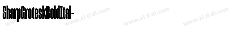 SharpGroteskBoldItal字体转换 SharpGroteskBoldItal字体转换