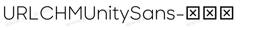 URLCHMUnitySans字体转换