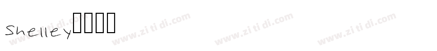 Shelley字体转换
