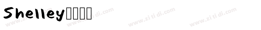 Shelley字体转换