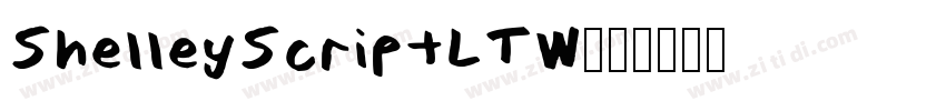 ShelleyScriptLTW10字体转换 ShelleyScriptLTW10字体转换