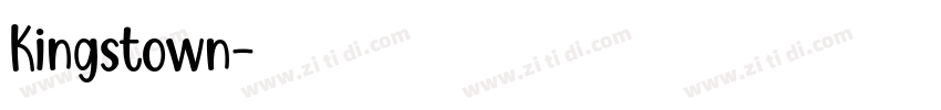 Kingstown字体转换