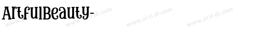 ArtfulBeauty字体转换