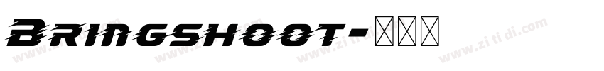 Bringshoot字体转换