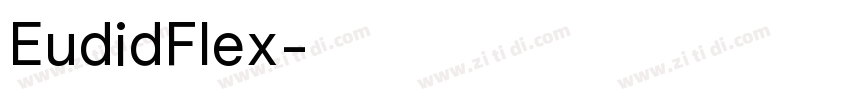 EudidFlex字体转换
