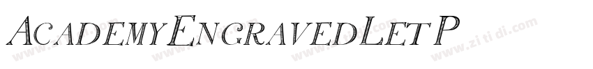 AcademyEngravedLetP字体转换 AcademyEngravedLetP字体转换
