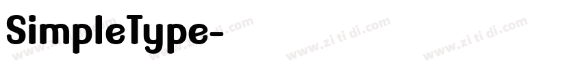 SimpleType字体转换 SimpleType字体转换