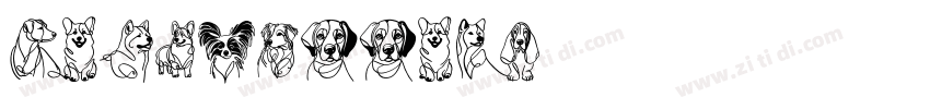 FourMadDogs字体转换