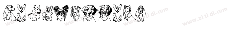 FourMadDogs字体转换