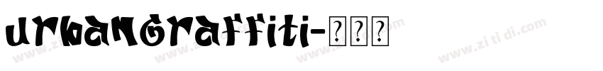 UrbanGraffiti字体转换