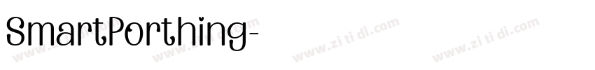 SmartPorthing字体转换