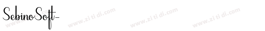 SebinoSoft字体转换