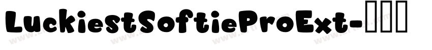LuckiestSoftieProExt字体转换