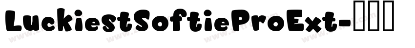LuckiestSoftieProExt字体转换