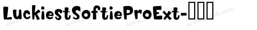 LuckiestSoftieProExt字体转换