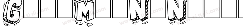 GoodMorning英文字体字体转换