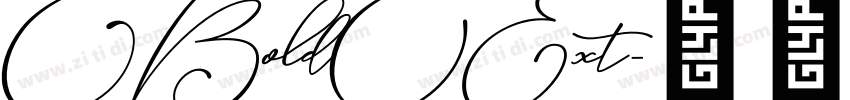 BoldExt字体转换