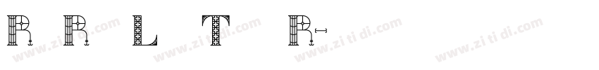 RixRoseLureThornR字体转换