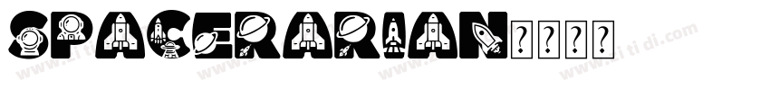 spacerarian字体转换