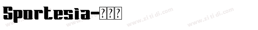 Sportesia字体转换